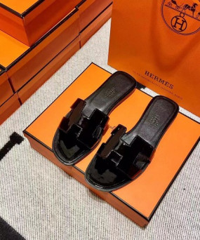 에르메스 올수공 오란 슬리퍼 샌들 페이던트 39